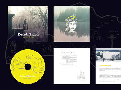 Album cover for language dialect songs album cover album cover design branding design print print design