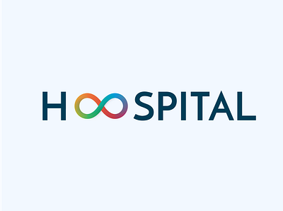 H∞spital | Health Finder branding colorful health healthcare icon logo typography vector