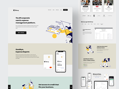 Divvy Redesign adobe xd branding divvy minimal redesign ui uidesign uiux ux