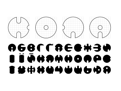 Cyrillic round font