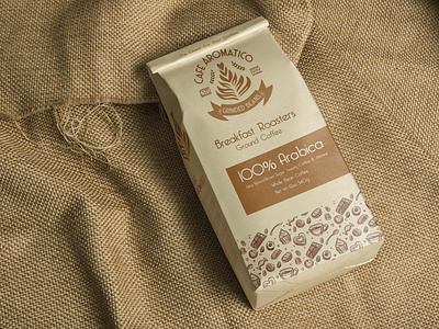 Pouch Package 2 adobe illustrator adobe photoshop cc brand identity branding branding concept branding design business coffee bean coffee cup coffeeshop company company logo design logo minimal mockup packaging design paper pouch product design stationary design