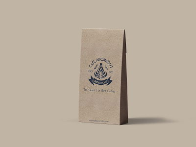 Pouch Package 3 adobe illustrator adobe photoshop cc brand identity branding branding design business coffee bean coffee cup coffee shop company logo design logo logo design logo making minimal package design paper pouch product design