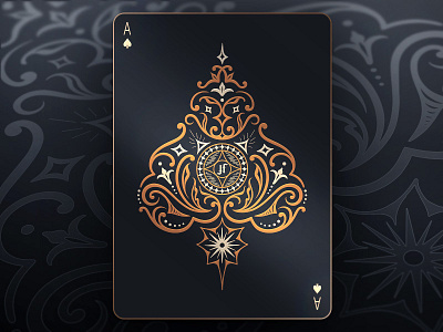 Ace of Spades by VALENTINA on Dribbble