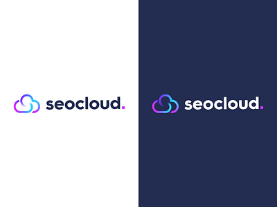 seocloud. abstract branding business cloud digital identity logo mark modern branding seo sky strategy symbol