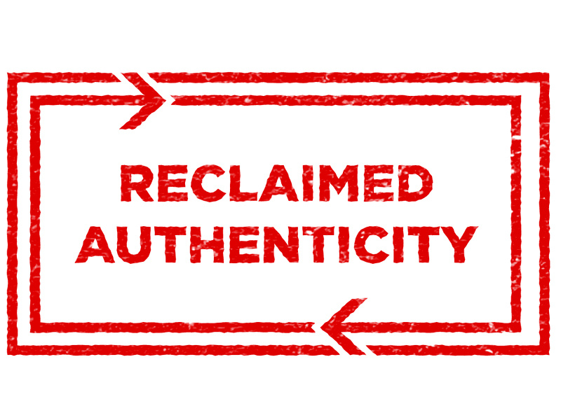 Reclaimed Authenticity by Work & Dam on Dribbble