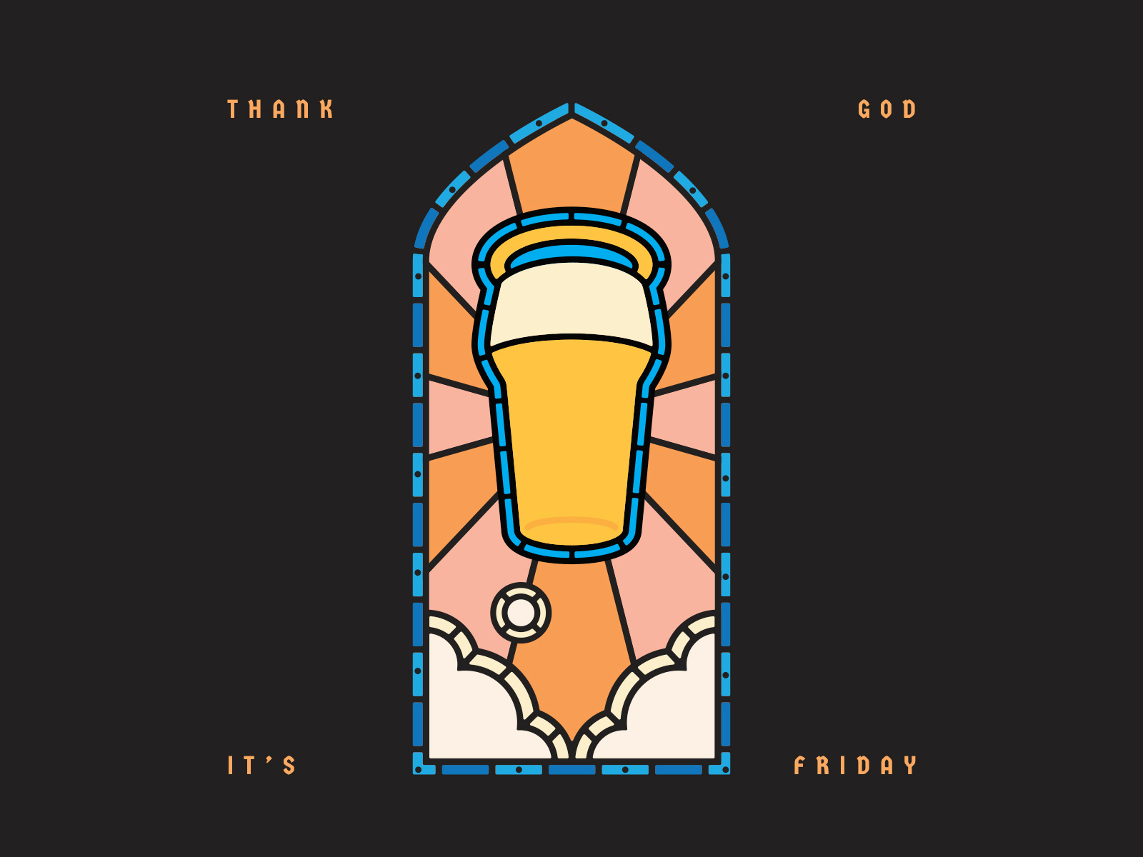 thank-god-it-s-friday-by-work-dam-on-dribbble