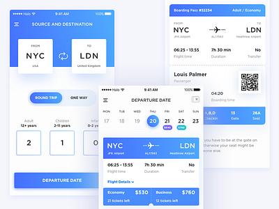 Lao Airlines Application airlines app application colors interface ios ticket ui ux