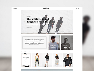 We are Crafted ui design web design website