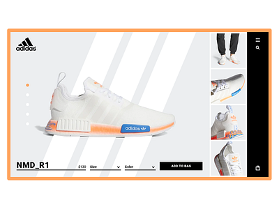 Adidas NMD_R1 Product Page