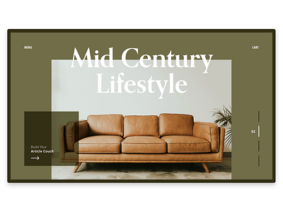 Mid Century Lifestyle Concept