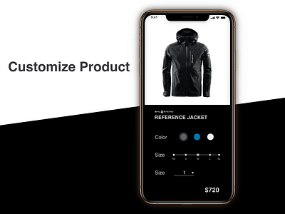 "Customize Product" Daily UI 033