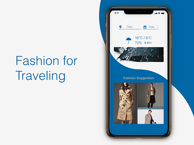 Fashion for Traveling "Weather" DailyUI 037 dailyui fashion suggest travel