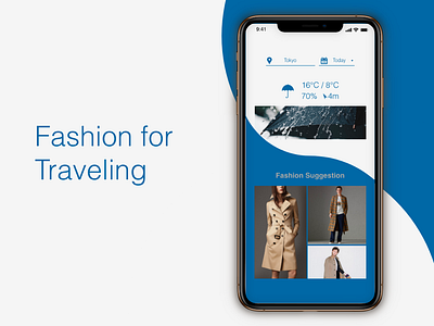 Fashion for Traveling "Weather" DailyUI 037