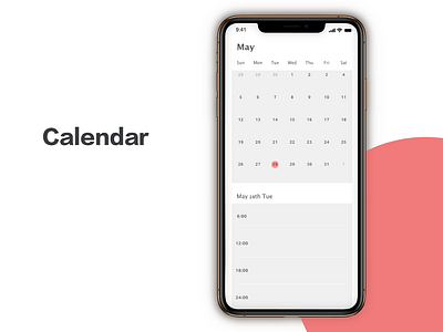 "Calendar" DailyUI 038 calendar dailyui