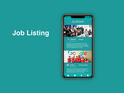 "Job Listing" DailyUI 050 dailyui job lisiting