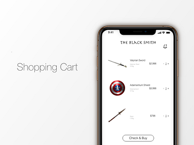 "Shopping Cart" DailyUI 058 dailyui shopping shopping cart