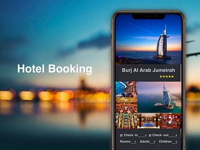 "Hotel Booking" DailyUI 067