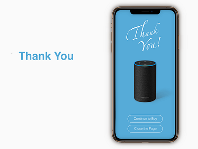 "Thank You" DailyUI 077