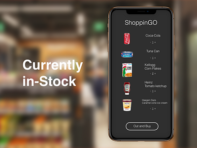 ShoppinGO "Currently in-Stock" DailyUI 096 currentry dailyui instock shopping