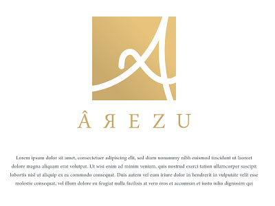 The REZU logo brand branding cosmetic entreprise logo logodesign logotype