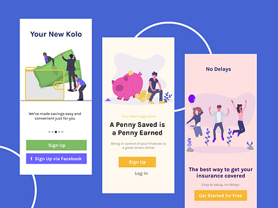 Kolo Savings App Design