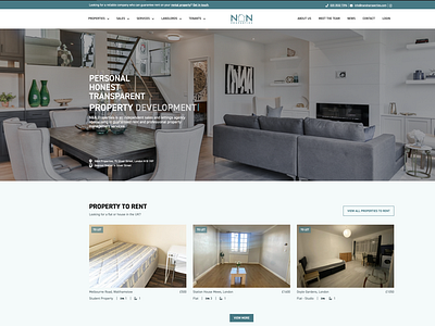 N&N Properties - Property Management Website