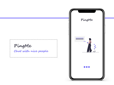 Ping Me app design design design app illustration ui uiux web