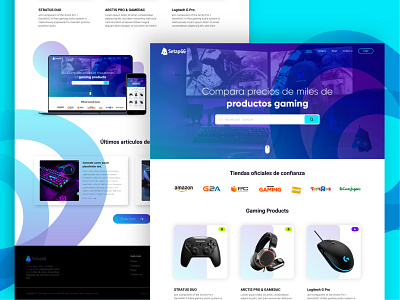 Gaming Website design flat game gaming gaming app gaming logo gaming website illustration logo minimal play ui ux vector web website