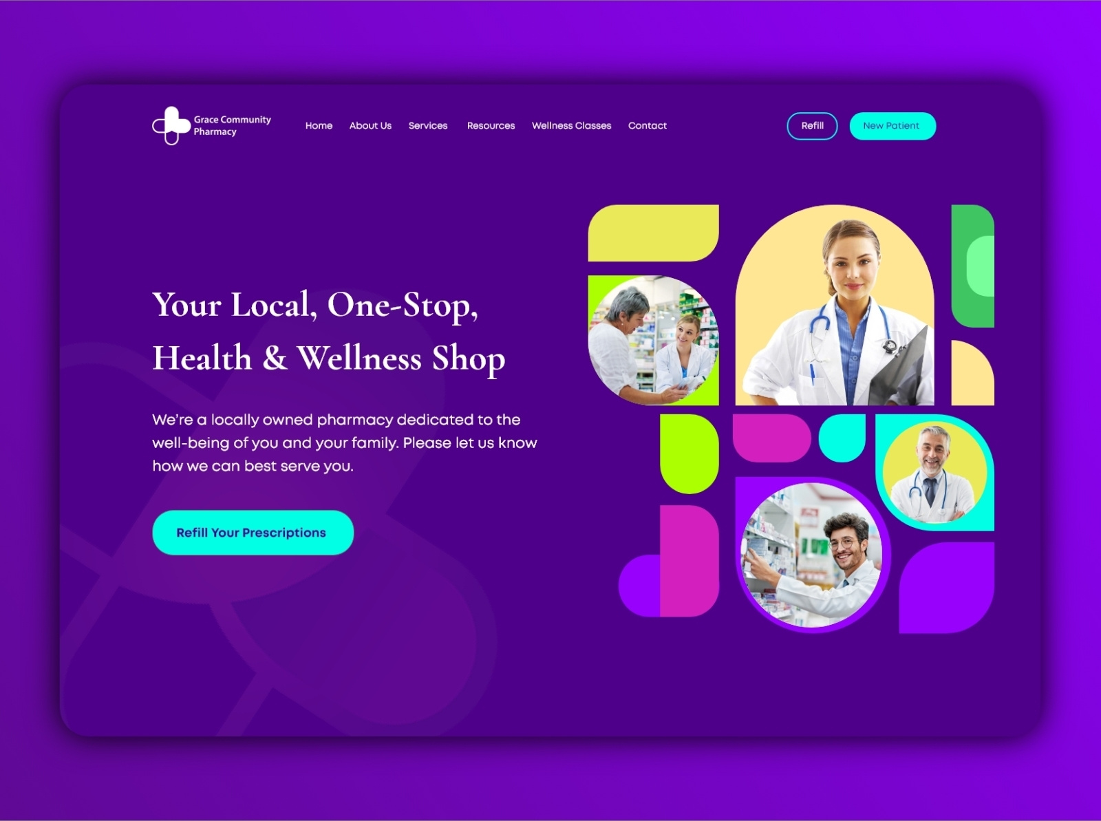 Health Care Landing Page Ui UX 3d design by Zubaidul Islam on Dribbble
