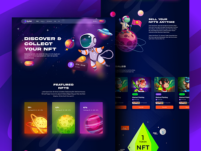 GEMS telescope NFT Landing Page