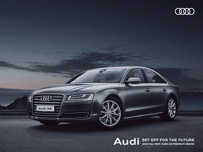 Audi A8 ad audi auto branding global graphic visual effects