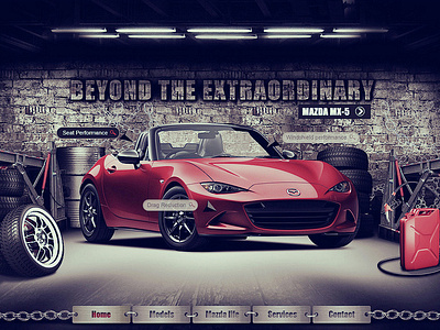 Mazda MX-5 ad visual effects web