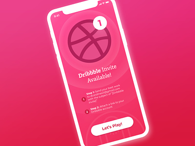 Available: 1 Dribbble Invite! app clean design ui user center design user experience design user experience prototype user inteface ux web