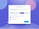 Form example: Code verification screen by Madalina Taina on Dribbble