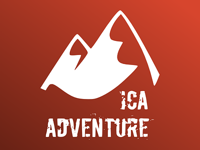 Ica Adventure adventure desert design dune illustration logo sand sport