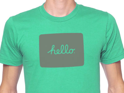 hello tshirt apple hello macintosh tshirt