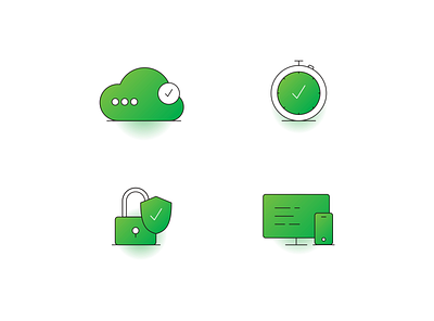 Cloud Icons icon icon design icon set mobinnet