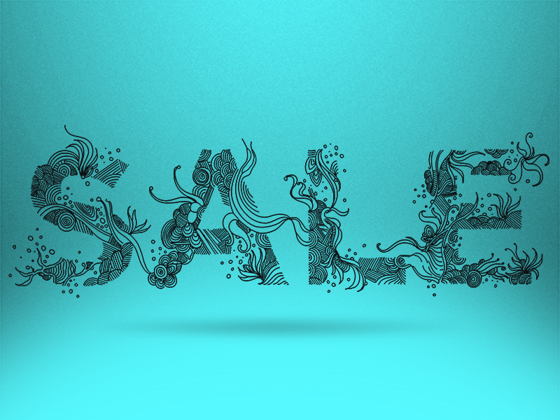 SALE TYPOGRAPHY typography illustration sale