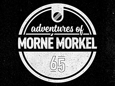 Morne Morkel branding identity illustration lettering logo typography
