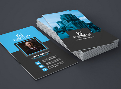 Corporate Business card business card design design photoshop print design typography