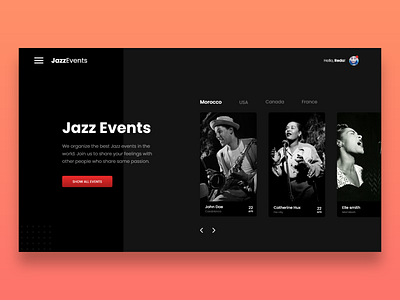 Jazz Events Website