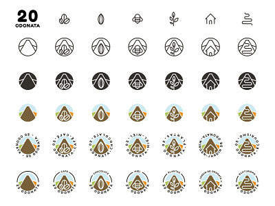 20 Odonata Logos