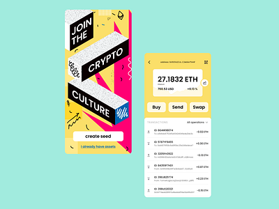 CryptoCulture | Mobile crypto wallet