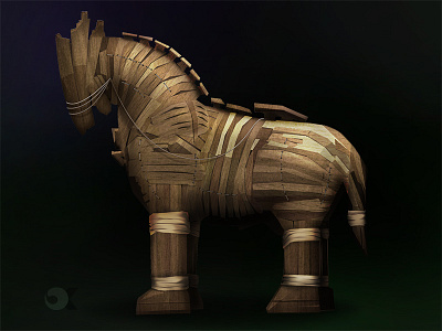Trojan horse 1 art artwork character character concept concept design digital art illustration illustrator photoshop