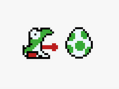 Yoshi Pixel Art egg mariobros pixel pixelart pixels yoshi yoshi egg