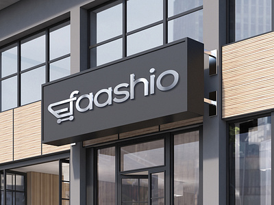 Faashio branding illustration logo