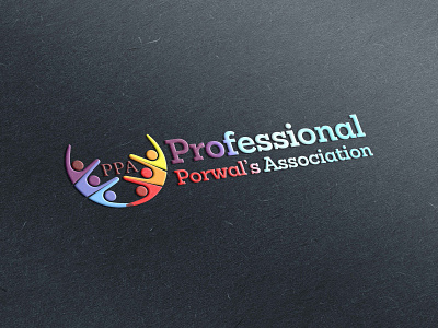 Porwal logo branding flat icon illustration logo web