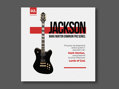 Jackson Mark Morton Dominion Pro series adobe concept design conceptart conceptual design guitar music photoshop photoshopart