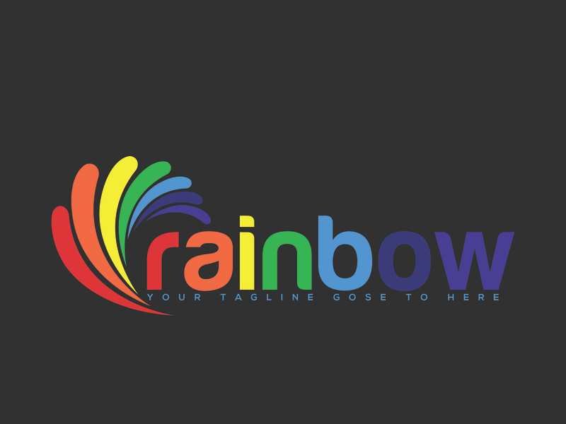  Logo  design  for Rainbow by B H Ripon on Dribbble