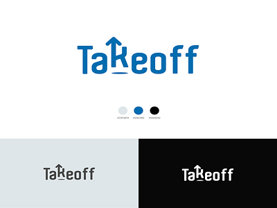 Takeoff Logo branding design logo minimal minimalist logo takeoff